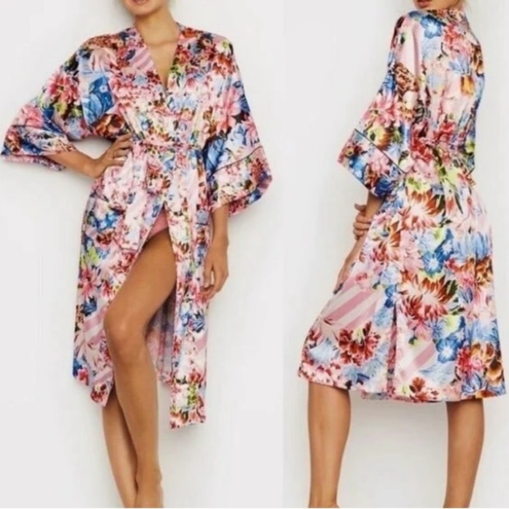 Mary Katrantzou x Victoria’s Secret Robe and Lingerie Set